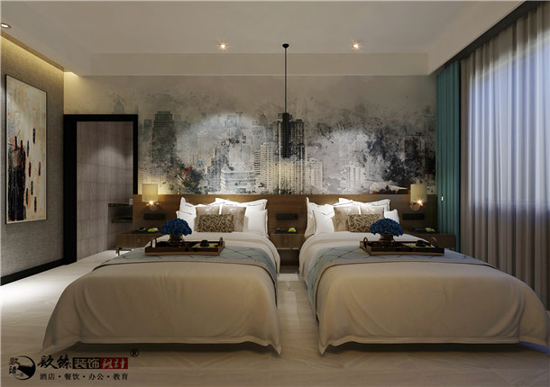 银川宾馆装修|银川宾馆装修设计|镹臻设计