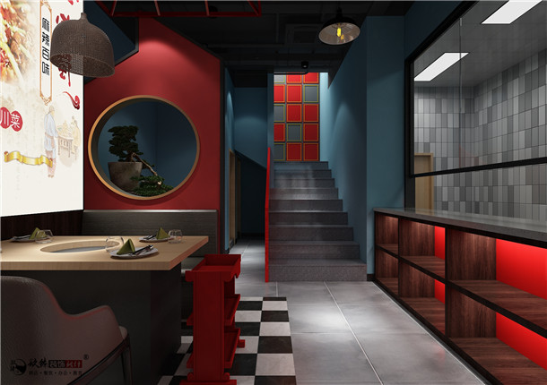 银川火锅店装修|银川火锅店装修设计|镹臻装修网