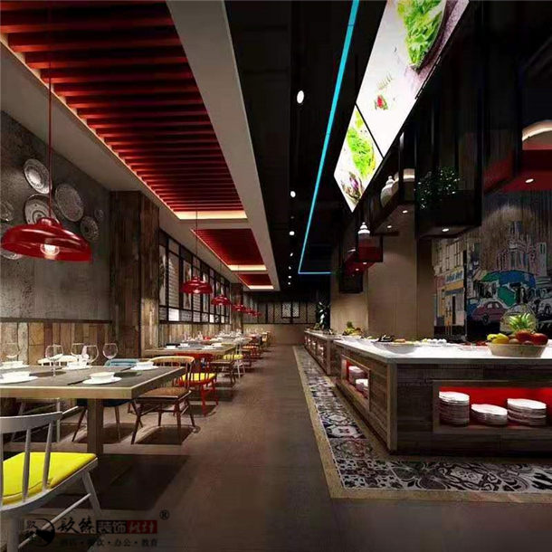 银川火锅店装修|银川火锅店装修设计|镹臻装修网 1.jpg