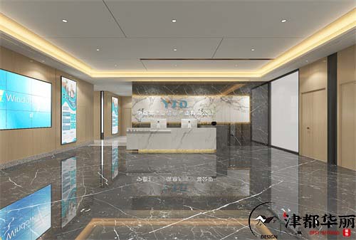 银川装修公司推荐|宁夏英杰达信息产业办公设计方案鉴赏