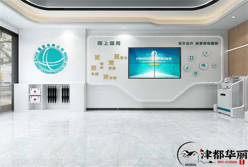 银川装修公司推荐|银川古城营业厅装修设计方案鉴赏