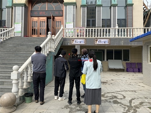 银川装修公司|银川胜泰办公楼装修设计项目现场勘察