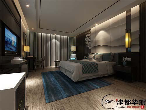 银川酒店装修设计项目|津都华丽设计