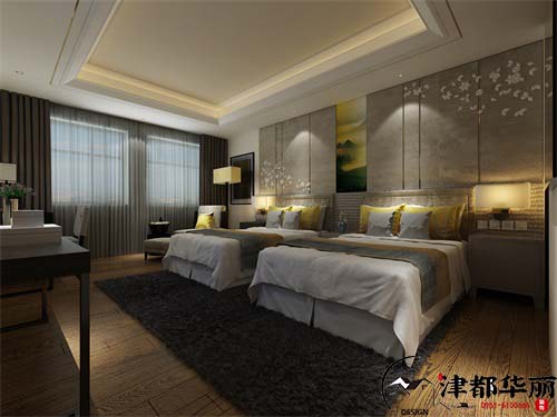 银川酒店装修设计项目|津都华丽设计