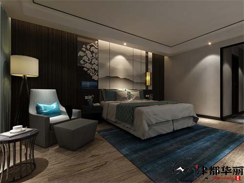 银川酒店装修设计项目|津都华丽设计