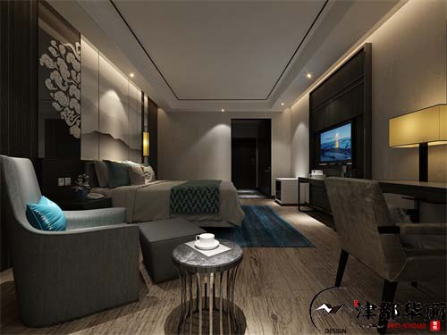 银川酒店装修设计项目|津都华丽设计