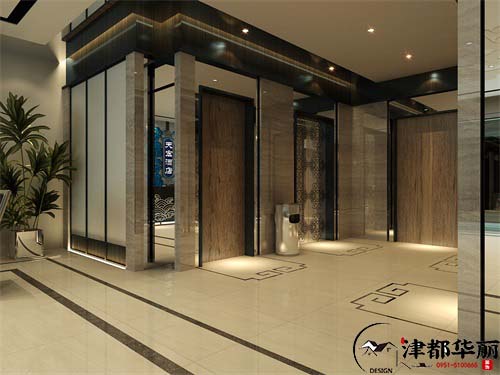 银川酒店装修设计项目|津都华丽设计