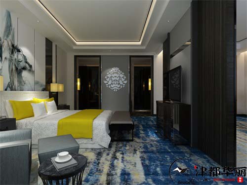 银川酒店装修设计项目|津都华丽设计