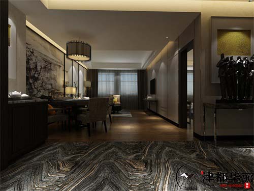 银川酒店装修设计项目|津都华丽设计