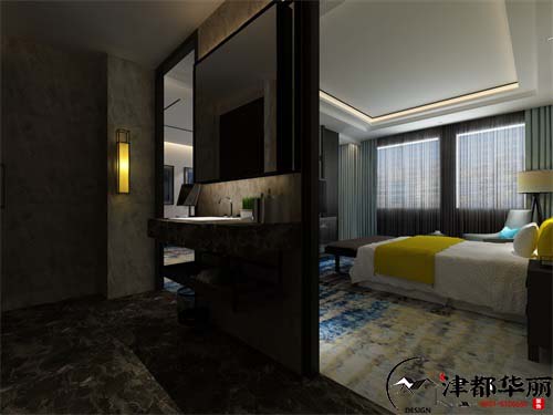 银川酒店装修设计项目|津都华丽设计