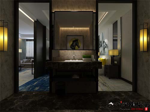 银川酒店装修设计项目|津都华丽设计