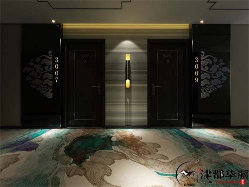 银川酒店装修设计项目|津都华丽设计