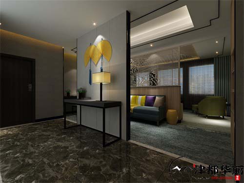 银川酒店装修设计项目|津都华丽设计