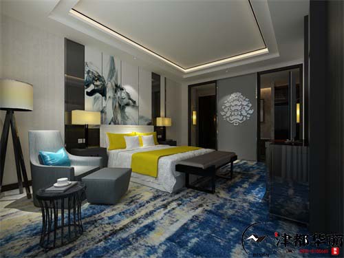 银川酒店装修设计项目|津都华丽设计