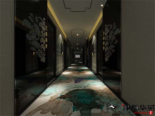 银川酒店装修设计项目|津都华丽设计