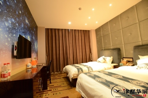 银川简约风格酒店装修案例|银川酒店装修公司推荐津都华丽装饰