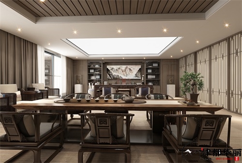 银川瀚泰办公室设计装修方案鉴赏|银川办公室设计装修公司推荐