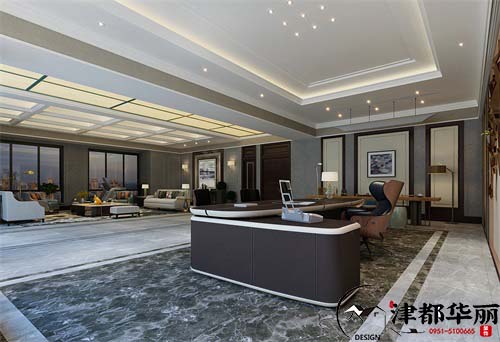 银川明杰办公室设计装修方案鉴赏|银川办公室设计装修公司推荐