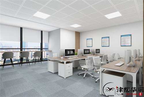 银川锦森办公室设计方案鉴赏|银川办公室设计装修公司推荐