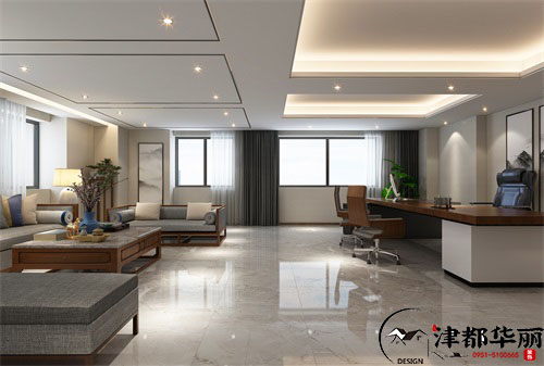 银川中伦律所办公室设计方案鉴赏|银川律所办公室设计装修公司推荐