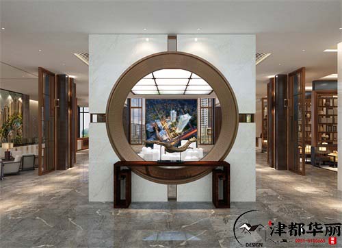 银川熙悦府售楼部装修设计方案|时尚与华丽的体现恰到好处