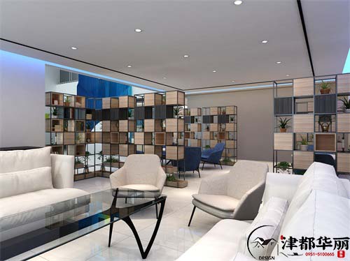 银川浩宇办公室设计装修方案鉴赏|银川办公室设计装修公司推荐