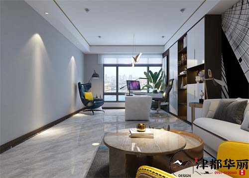 银川晟华文化办公室设计方案鉴赏|银川办公室设计装修公司推荐