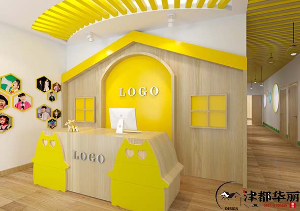 银川星语口才教育中心设计方案鉴赏|银川口才教育中心设计装修公司推荐