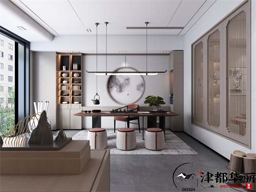 银川瑞泉茶楼设计装修方案鉴赏|银川茶楼设计装修公司推荐