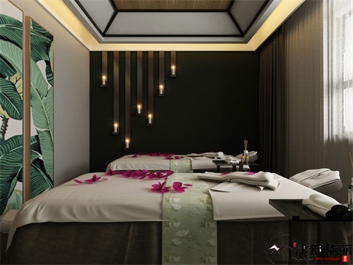 银川熙美足浴店设计装修方案鉴赏|银川足浴店设计装修公司推荐