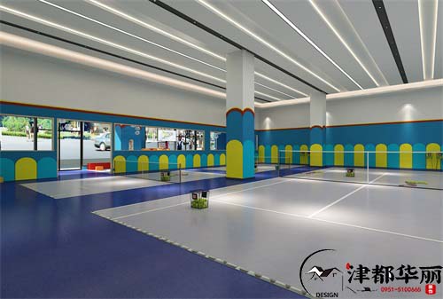 银川 宏飞网球馆设计方案鉴赏|银川网球馆设计装修公司推荐