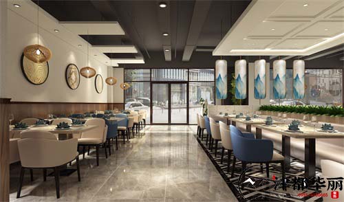 银川拾味面馆设计装修方案鉴赏|银川面馆设计装修公司推荐