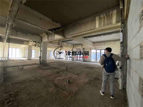 银川装修公司|银川久辰宴会中心装修设计项目量尺勘测