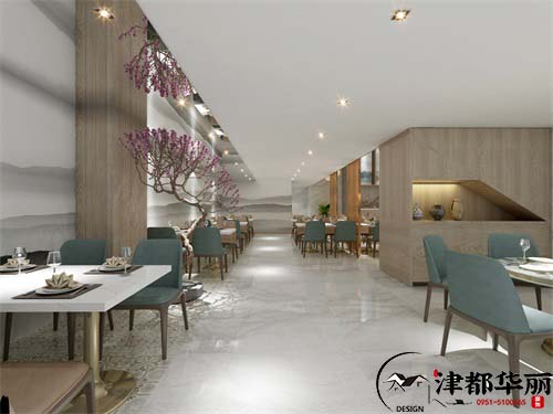 银川万嘉喜宴餐厅设计方案鉴赏|银川餐厅设计装修公司推荐