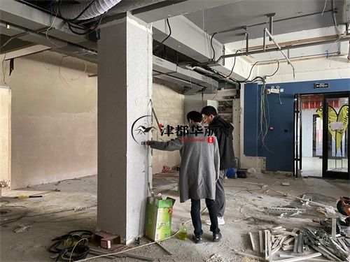 银川装修公司|银川雅静茶楼装修设计项目工地学习