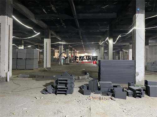 银川装修公司|银川众源商场装修设计项目工地现场