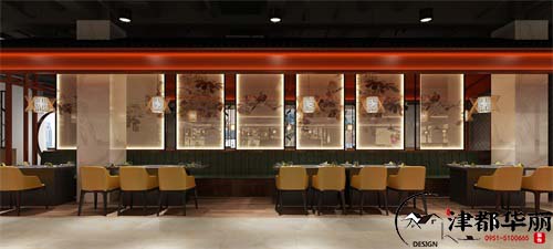 银川蜀香自助火锅店设计方案鉴赏|意境空间，美食享受