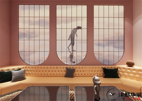 银川津都华丽装饰|银川鼎龙音乐餐厅装修实景|灯光与时尚的交映