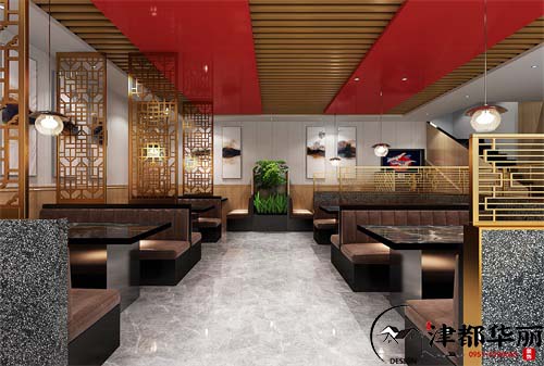 银川百姓蜀锅火锅店设计方案鉴赏|银川火锅店设计装修公司推荐