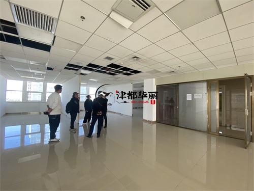 银川装修公司|银川苏余办公室改造设计现场勘察