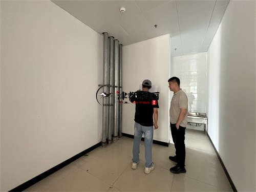 银川装修公司|银川昱肆文化中心成本部复尺现场