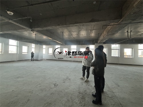 银川办公室装修设计项目|津都华丽设计