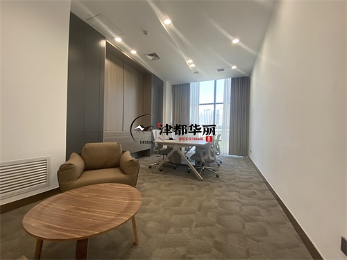 银川办公楼装修设计项目|津都华丽设计