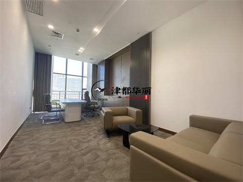 银川办公楼装修设计项目|津都华丽设计