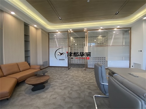 银川办公楼装修设计项目|津都华丽设计