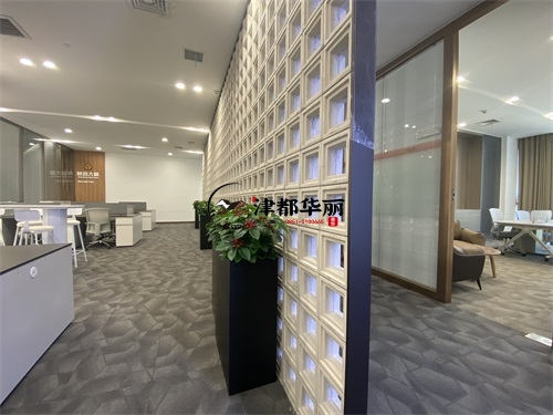 银川办公楼装修设计项目|津都华丽设计