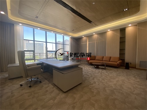 银川办公楼装修设计项目|津都华丽设计