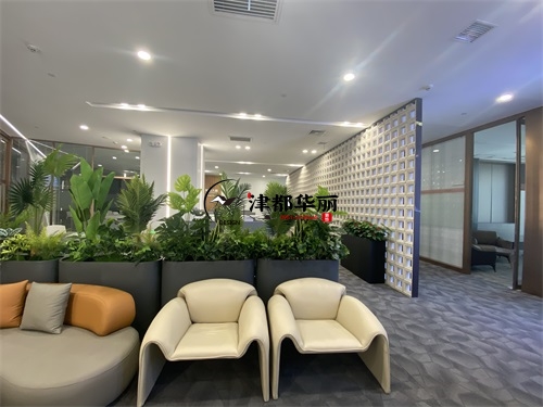 银川办公楼装修设计项目|津都华丽设计