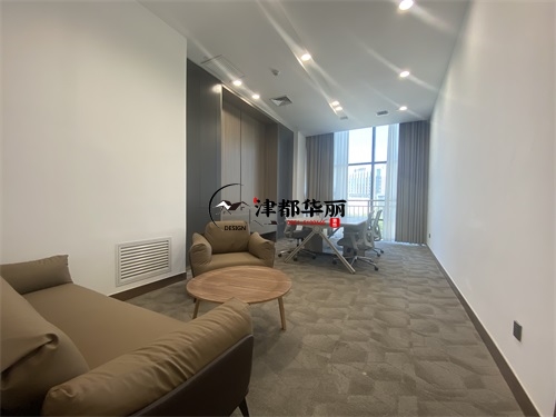 银川办公楼装修设计项目|津都华丽设计