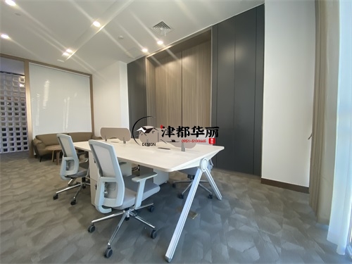 银川办公楼装修设计项目|津都华丽设计